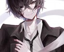 ツヤサラっとした透明感あるイラスト描きます アイコンやゲーム用の立ち絵などに使うと高級感上がります イメージ8