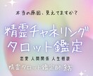 恋愛・人間関係・人生｜精霊タロットで本質を視ます どうすればと迷っているあなたへ、繰り返す悩み終わらせませんか イメージ1