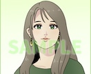 シンプルで使いやすい！アニメ似顔絵アイコン描きます SNS・動画・ブログ等に、シンプル×爽やか×好印象な似顔絵を イメージ2