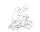 お子様や家族のイラストを描きます ニューボーンフォト、バースデーフォトなど♡ イメージ5