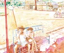 大切な想い出を水彩画で描きます ご家族、ご友人、ご自分の思い出を写真とは違う水彩画の抒情で イメージ10