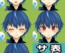 キャラクターの立ち絵をお描きします ゲームや動画、アバターの下絵などに イメージ3