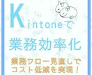 Kintoneで業務の一元管理システムを作成します コスト削減&効率UP！お安くオーダーメイドシステムを実現！ イメージ1