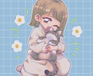 キラかわSNSアイコン(人物1人)描きます アイドル・VTuberなどにもどうぞご利用ください♩ イメージ1