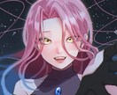 歌ってみたや配信用に！美麗な雰囲気の一枚絵描きます 儚くて印象に残るイラストであなたの活動を引き立てます！ イメージ2