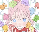 可愛い女の子のアイコンを描きます 心機一転⟡.* 新しいアイコンでイメチェンしませんか？ イメージ3