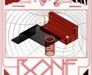 色とタイポで惹きつける印象に残るフライヤー作ります あなたのイベントに、空気をつくります！！ イメージ3