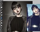 メイクアップ×似顔絵のイラストを描きます 思い出に残したい、プレゼントに使いたい、など使い方様々！ イメージ3