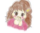 SNS用挿絵☆アイコンお描きします かわいい女の子やこどもの絵が得意！！ イメージ1