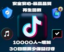 TikTok再生回数+1万回なるまで宣伝します ☆TikTok再生回数10000回～☆TikTok再生拡散 イメージ1