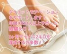 ダイエットサポートします お試し価格7,500円！この機会にぜひご利用下さい。 イメージ1