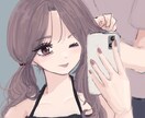可愛い女の子のアイコン描きます SNSアイコン、サムネイル用絵等に！可愛い女の子描きます！ イメージ1