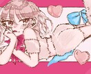 可愛い女の子を描きます！ます 希望に合わせて可愛い女の子を描きます。 イメージ2