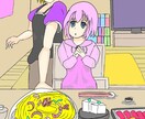 心が優しい気持ちになれる女の子のイラスト描きます かわいい女の子のイラストでほっこりしたい方おすすめです イメージ1