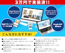6月末迄★3万円～★でHPの制作を承ります 起業や開業、又はホームページをまだお持ちでない事業主の皆様へ イメージ2