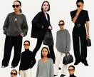 モノトーンで作る大人クールコーデ提案します 垢抜ける大人のモノトーンコーディネート イメージ1