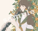 シンプルイラスト描きます アイコン、サムネはもちろん動画や挿絵にもどうぞ イメージ1