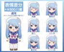 可愛い全身ミニキャライラストをお描きします 各種SNSアイコンやグッズ制作、動画のサムネイルなどに！ イメージ5