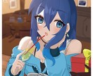 オリジナルキャラのアイコン、1枚絵を描きます 等身イラスト依頼専用ページです。SDイラストは他ページから イメージ2