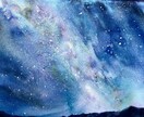 水彩を使って手描きの絵を描きます 水彩で描いた世界で一枚の温かみのある絵をお届けします。 イメージ1