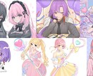 歌ってみたMVをイラスト込みで制作致します 初めての方でも安心、丸投げOK!!あなたの声の世界観を映像に イメージ5