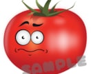 アイコン用キャラクター【トマト】販売します トマトに10個の表情入れてキャラクターに イメージ6