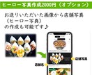 UberEats出店サポートいたします 素材をお送り頂けば、加工修正後、指定のサイズで納品します イメージ6