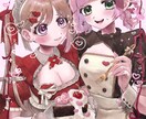 こだわりのつまったかわいいイラストお届けします ♡1枚絵、動画サムネイル、グッズイラストご相談ください♡ イメージ1