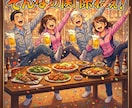 何も頑張ってないけどそんなの関係ねえ打ち上げします 街中華｜サボろう｜ワクワク｜理由なんか要らん｜ヤケクソ イメージ1