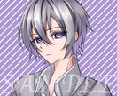アイコン◎あなただけのオリキャライラストを描きます ヘッダーにも◎SNSで使える！キャラデザイン込み+背景込み❀ イメージ8