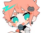 最安値！デフォルメイラストお描きします 全身でもお値段そのまま！お安くご提供しております。 イメージ2