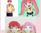 オリジナルぬいぐるみをお作ります イラストやお写真、こんな感じの雰囲気で！なのどの文面でもOK イメージ3