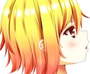 ＳＮＳなどで使える女性キャラアイコン描きます 丁寧に仕上げます。まずはご相談ください。 イメージ1