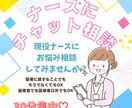 30分✨ナースがチャットで相談のります 現役ナースが医療に関係あることもないことも相談のります✨ イメージ1