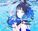 オシャレなイラスト作成します ☆ご希望の絵柄に沿って制作致します。是非ご相談下さい。 イメージ4