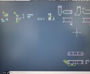 AutoCADで機械装置の部品図を作成します 手書き、PDF部品図のCAD化、組立図から部品図作成もOK イメージ2