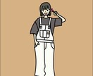 シンプルでおしゃれなアイコンつくります お気に入りのコーデや趣味を一枚のカードにできます イメージ3