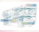 不動産・店舗の景観・背景画・風景イラスト作成します 建築や自然の絵をご要望のタッチで作画！室内屋内描写もお任せ！ イメージ2