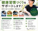 エビデンスをもとに健康習慣づくりをサポートします 習慣で　あなたの人生　前向きに イメージ1