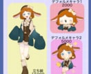 アイコンや1枚絵可愛い絵描きます アイコン、1枚絵など描きますを描きます。アホな顔描きます イメージ3