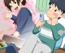 動きを感じる表現・構成でイラストを制作します アニメーションとデザインのノウハウを融合させて制作します！ イメージ9