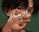 SNSアイコン作成します あなた用のイラストを描きます。 イメージ8