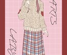 可愛い、カッコいいキャラの立ち絵お描きします 短納期でお届け！１週間で納品いたします！ イメージ2