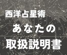 生涯使えるあなただけの取扱説明書を作ります 星が示す「本当のあなた」を詳細レポートでお届け イメージ1