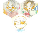 おじいちゃんおばあちゃんへの似顔絵描きます おじいちゃんおばあちゃんの可愛い似顔絵が欲しい方に イメージ3