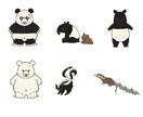シンプルなカワイイイラスト作成します お好みのタッチでキャッチーな動物たち イメージ5
