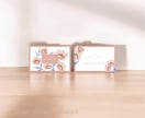 現役デザイナーが大人可愛い名刺カード作成します 低価格×高品質 女性向けの名刺、カードなどお任せください！ イメージ5