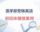 英国大学院修了｜医学部受験生の英語指導します 現役医学部受験専門予備校講師が丁寧に教えます イメージ1