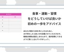 ダイエットロードマップを作成します 「0→1」何から始めたらいいか分からないかたへ イメージ3