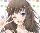 SNS、ブログ、ゲーム等オリジナルアイコン作ります 洋服も髪型も瞳もフルオーダーメイドのキャラデザインを叶えます イメージ3